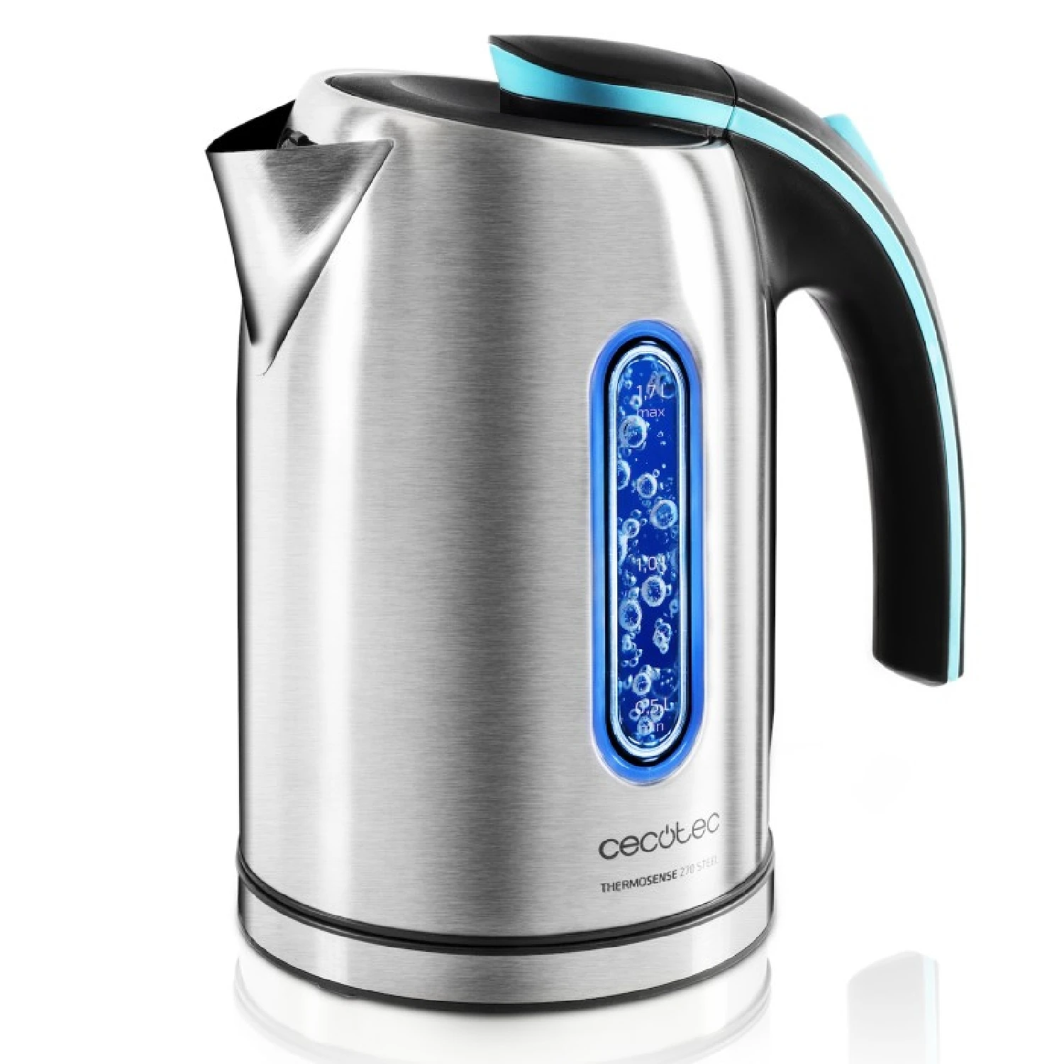 Cecotec Hervidor de agua Hervidor De Agua Thermosense 270 Steel