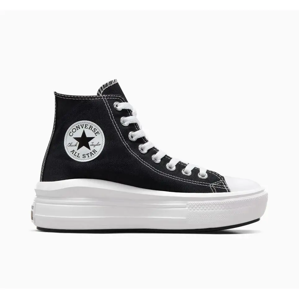 Zapatilla Converse Chuck Taylor All Star Move Negras - Calzado de moda para mujer.