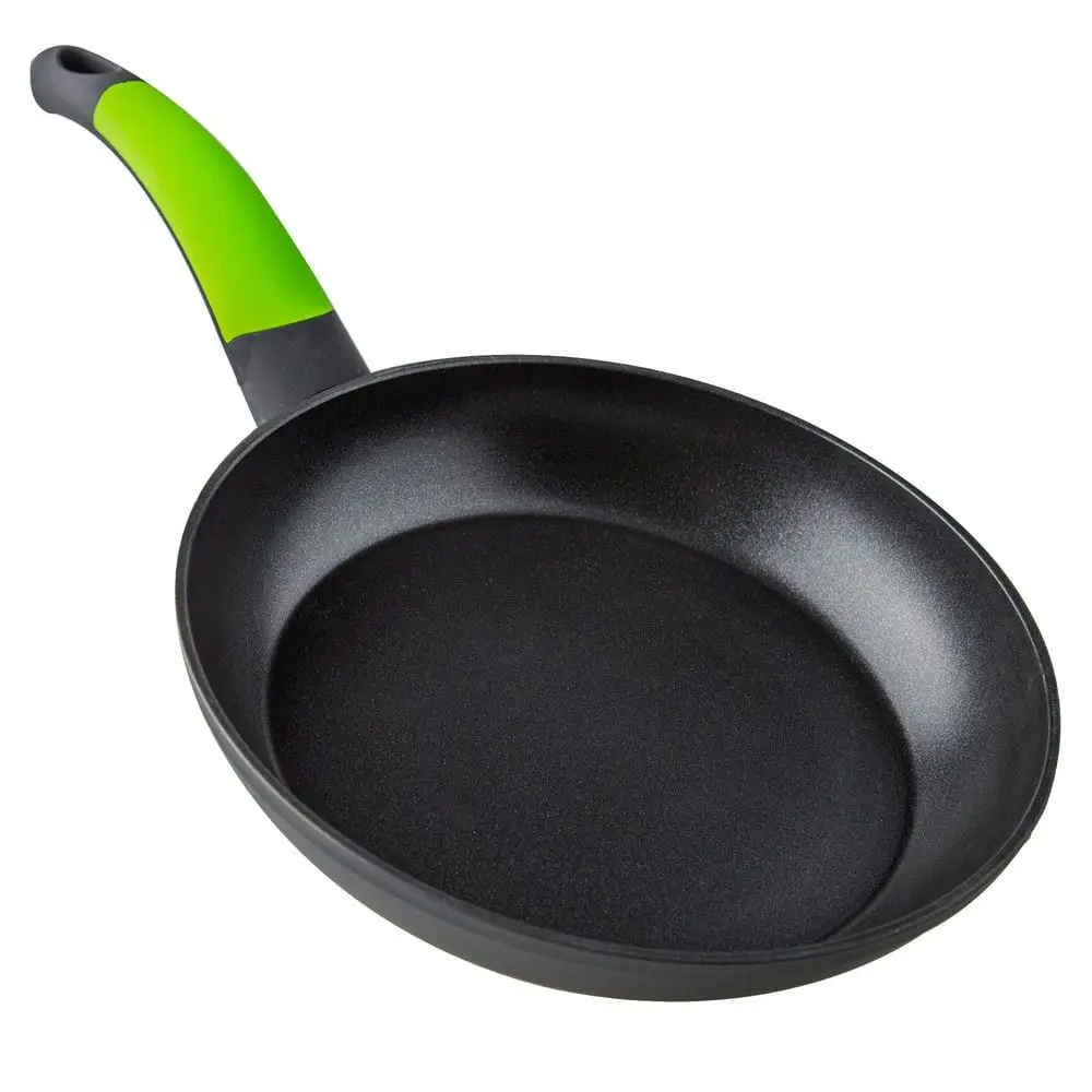 Sartén en aluminio de 4 mm de espesor - Recubrimiento antiadherente de Xylan ecologica - Para todo tipo de cocinas -Perfecta distribución del calor.