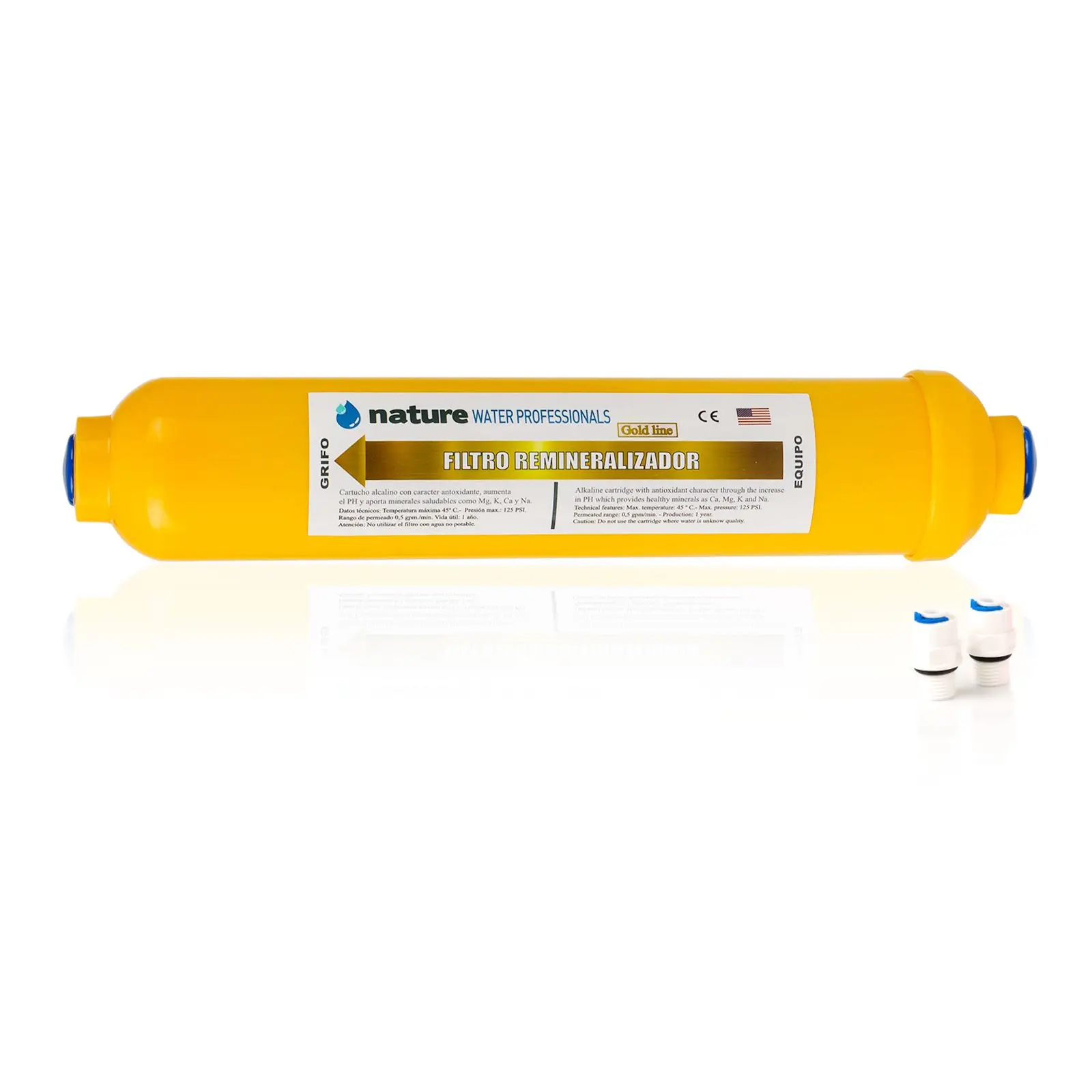 NATURE WATER PROFESSIONALS POSTFILTRO MINERALES GOLD