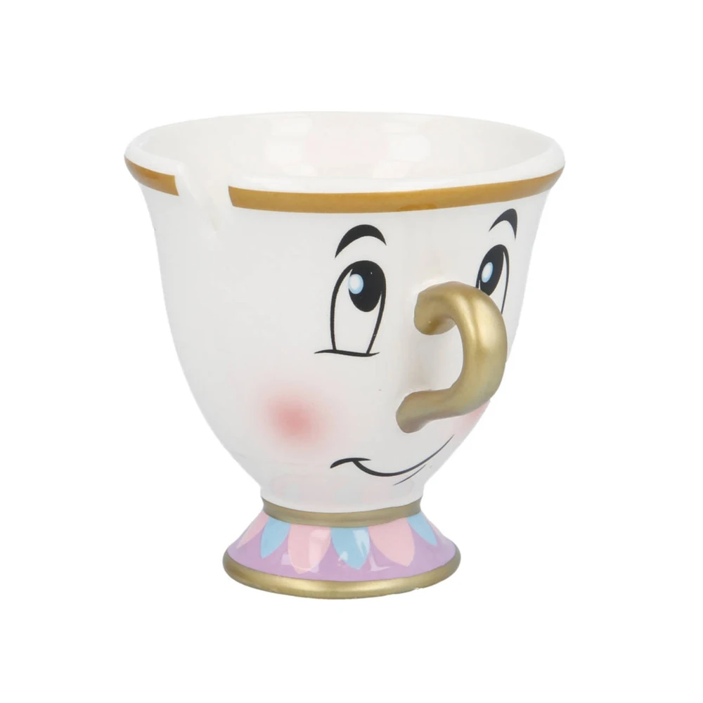 TAZA CERAMICA 3D 190 ML EN CAJA REGALO LA BELLLA Y LA BESTIA