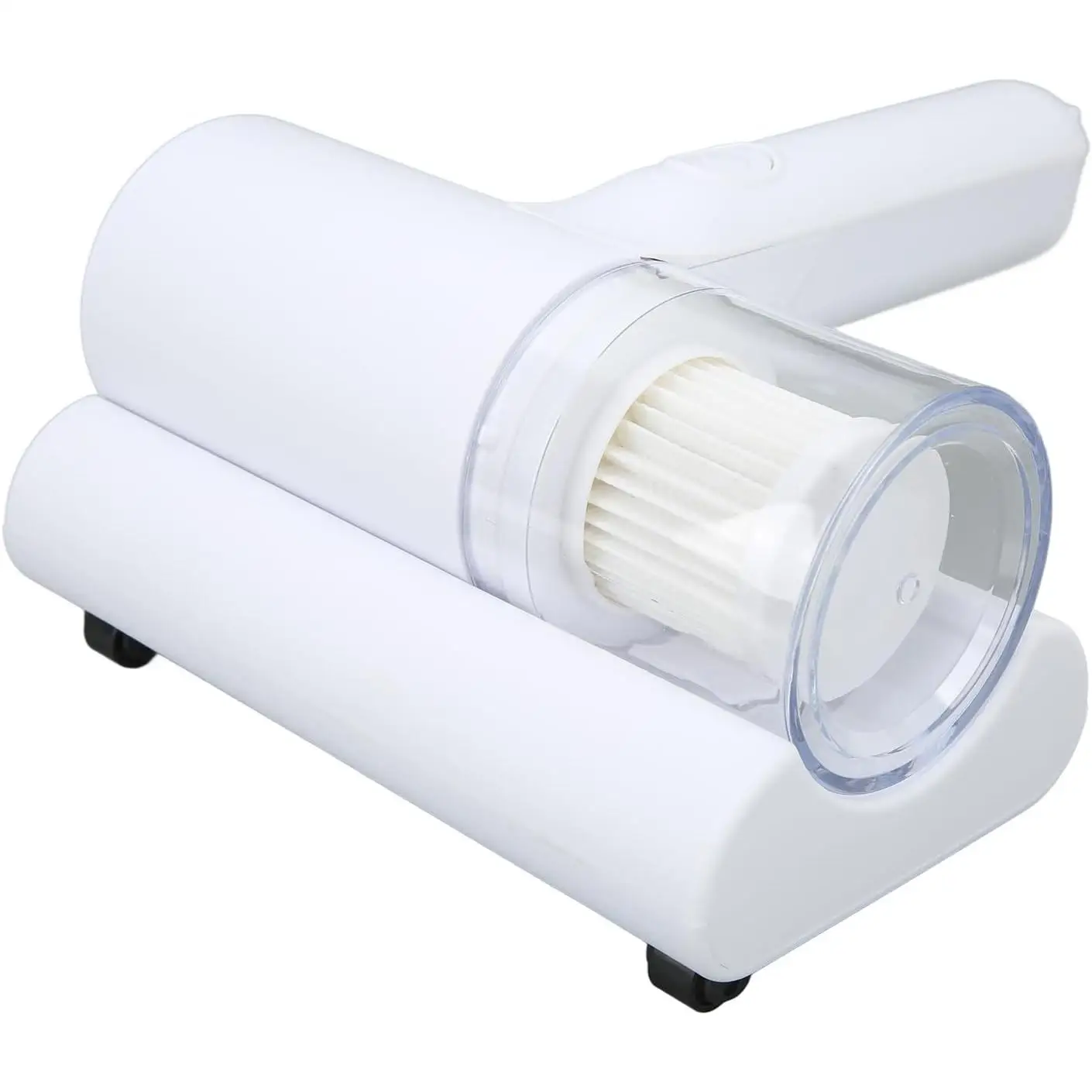 Aspiradora antiácaros, tasa de esterilización de 10 kPa con lámparas LED UV, aspiradora para colchones, limpiador de colchones con vibración de alta frecuencia de al menos 8,000 vibraciones por