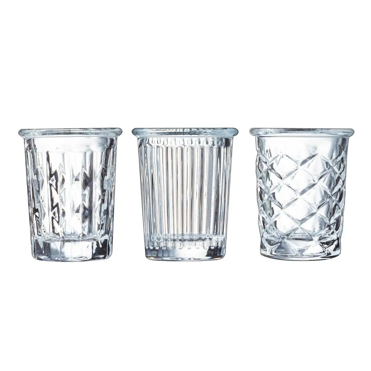 Arcoroc Vasos Altos Vidrio 3,4CL Transparente Caja 6 - Fabricado en Francia