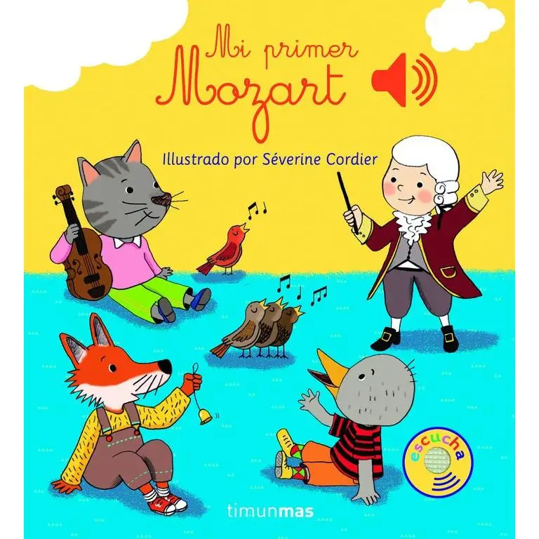 Book my first mozart editorial timun most children's hardcover