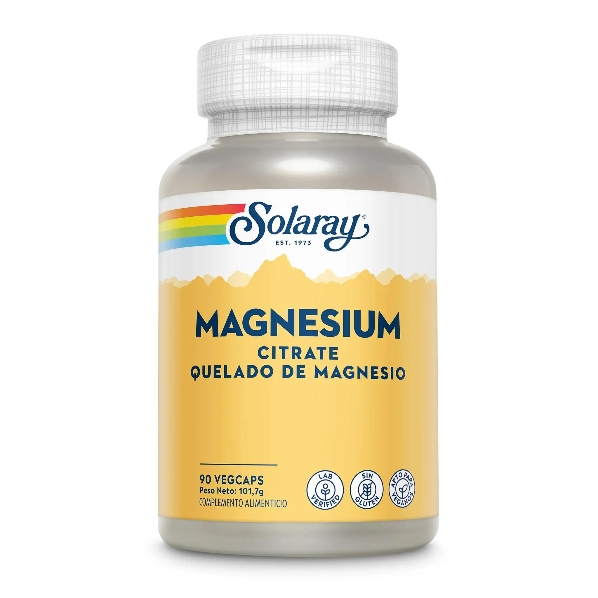 Ninguno Solaray - Magnesio Citrato - 90 Capsulas - Suplemento Alimenticio - Imagen 8