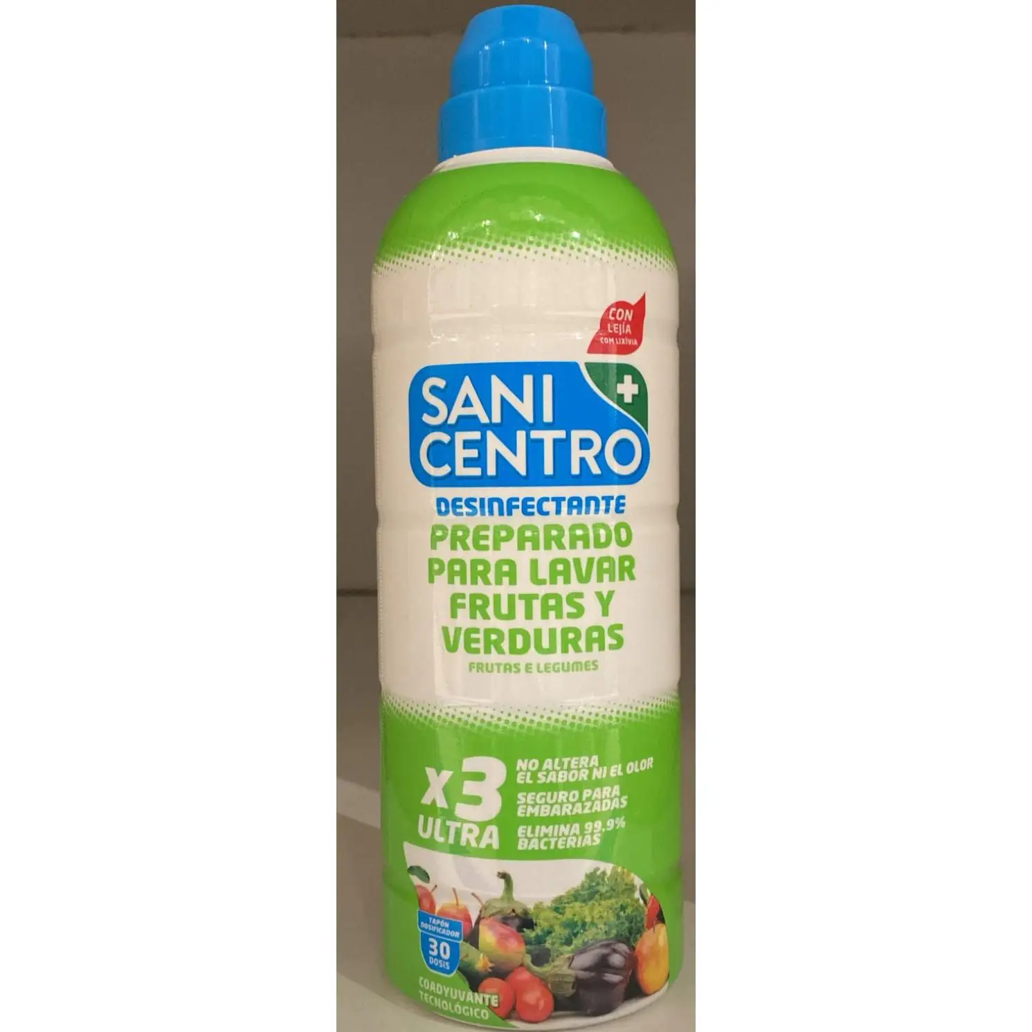 Sanicentro Limpiador frustas y verduras  750 ML Frutas/Verduras
