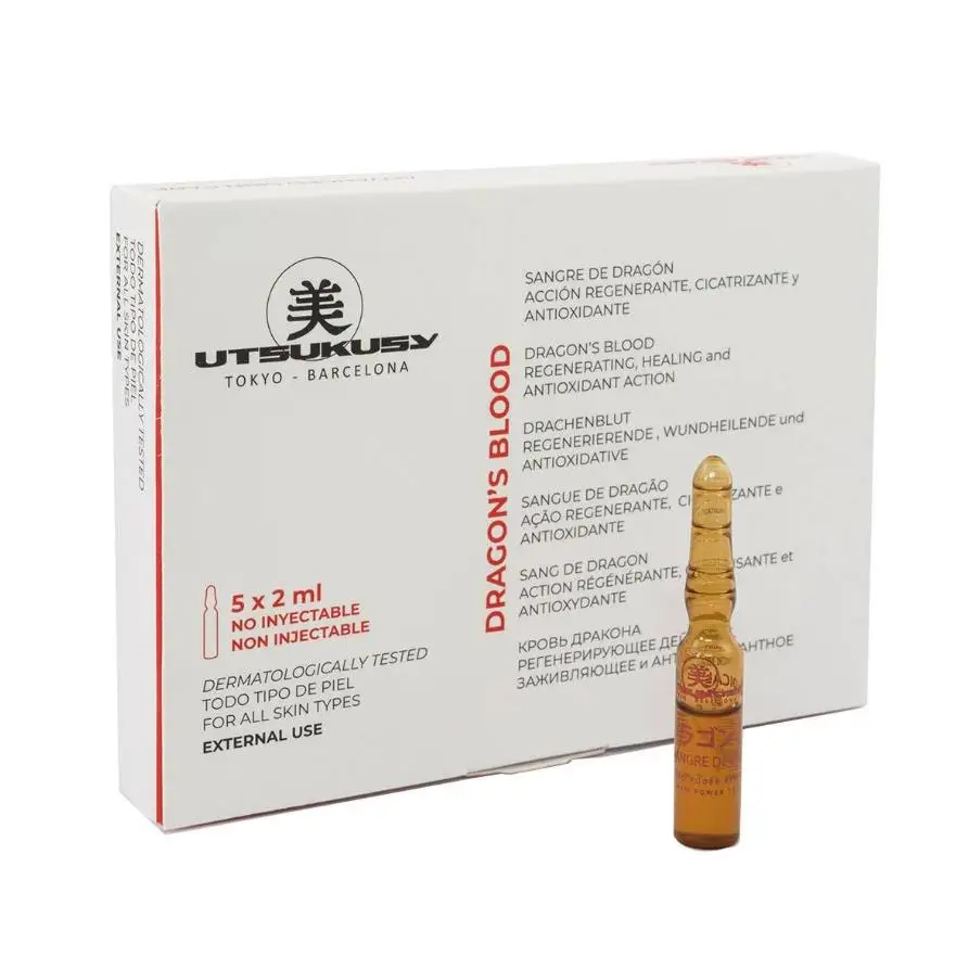 UTSUKUSY - AMPOLLAS SANGRE DE DRAGÓN 5x2ML