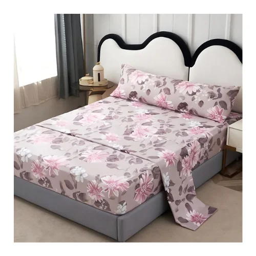 Juego de Sábanas Diseño Unisex Estampado Floral y Geométrico. Acabado de Gran Suavidad y no Hace Bolas. Nueva Colección 2026 de Sábanas para camas de 90cm 105 cm 135cm 150 cm