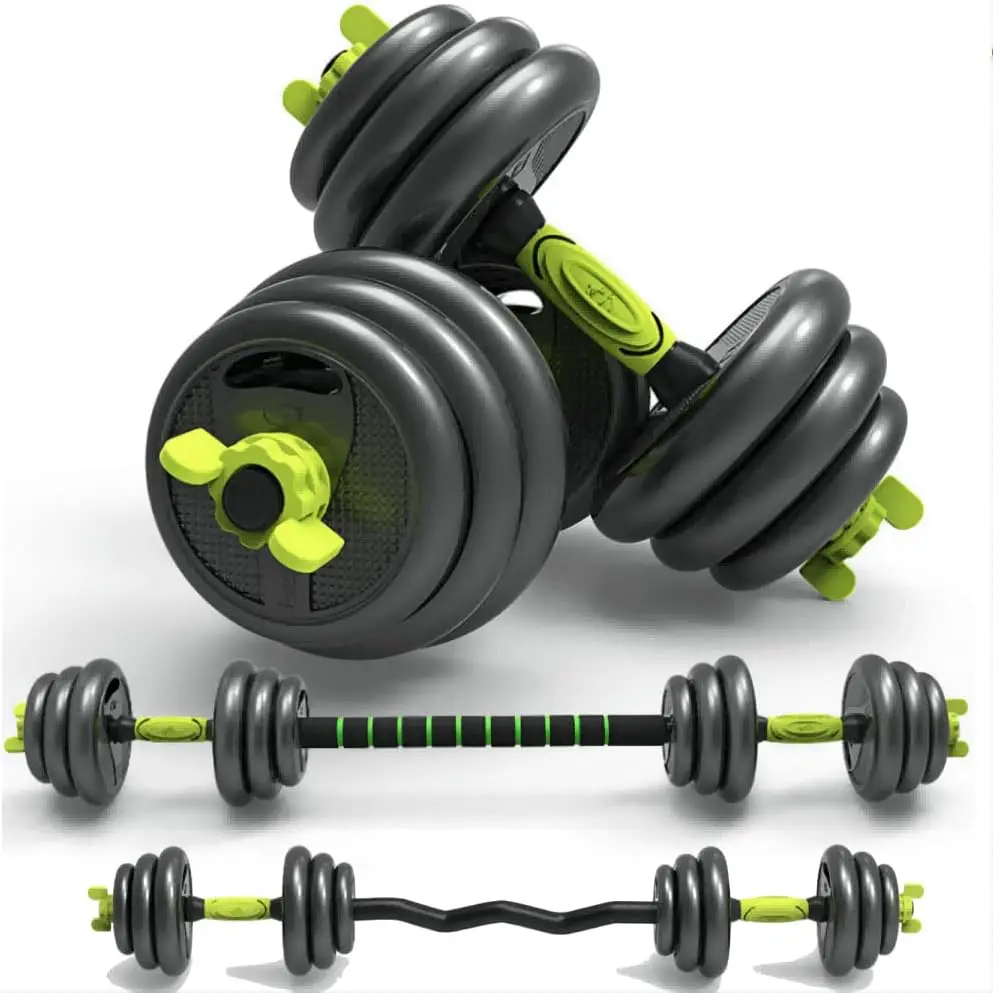 OZIO FITNESS  Juego Kit 40 kg de Mancuernas 4 en 1 MultiFit