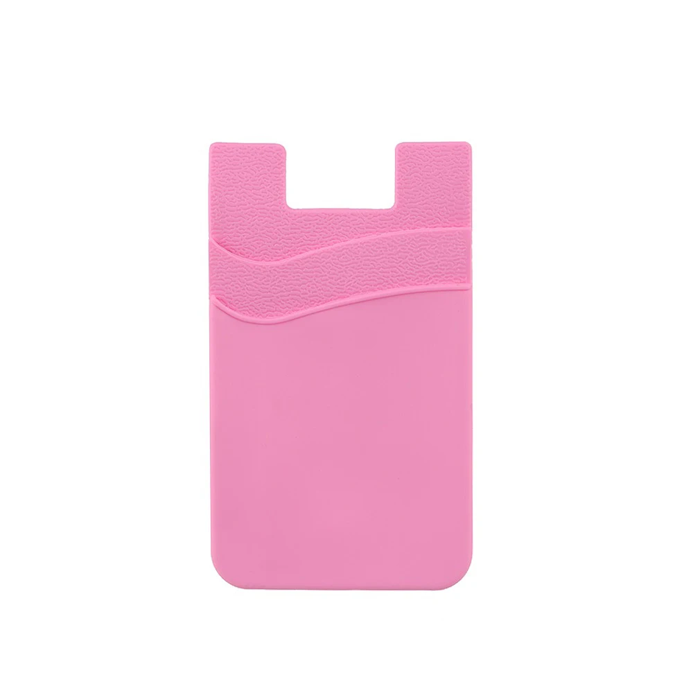 Tarjetero Funda Billetera Teléfono Móvil, Pegatina Adhesiva Trasera, Varios Colores, Soporte Tarjeta Crédito y DNI