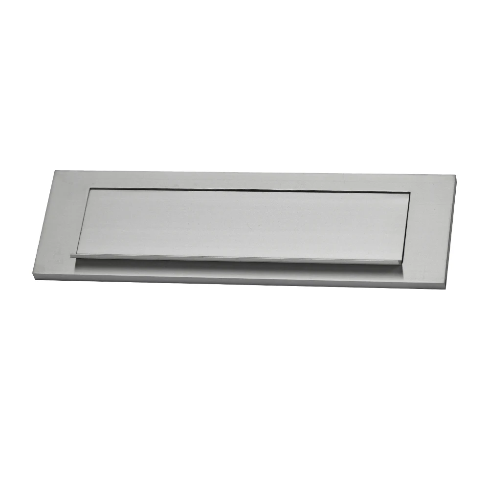 Edm aluminum mailbox plate 25.4x7.5cm 20x4.5cm 24cm