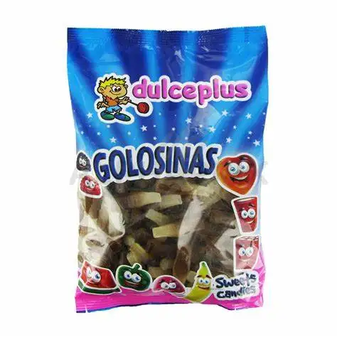 GOMINOLAS BOTELLA COLA BRILLO - BOLSA 1KG SIN GLUTEN