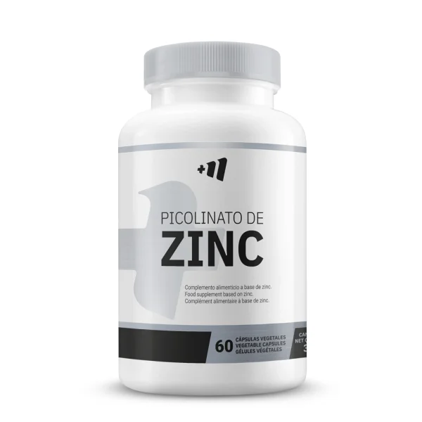 Picolinato de Zinc 22mg - 60 Cápsulas Vegetales de MM Supplements