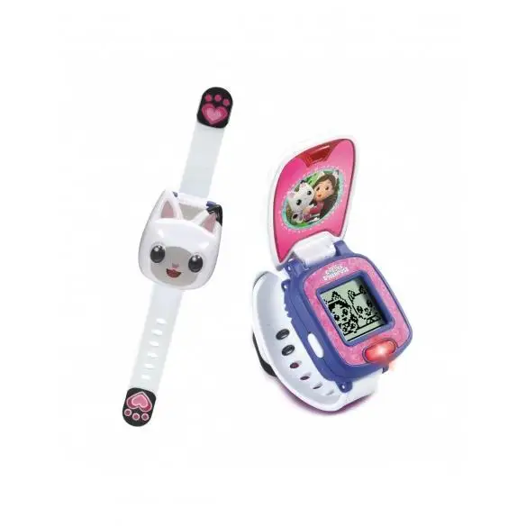 VTech pasty Pandy paw/Gabby Dollhouse Watch, Color v. Spanish (80-561822)