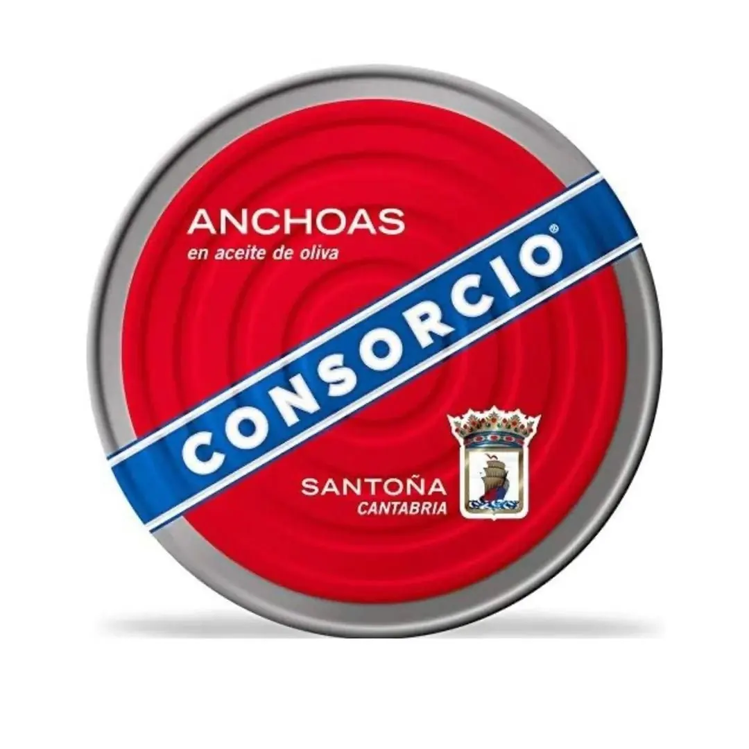 Consorcio Anchoas Santoña en Aceite de Oliva - Consorcio enlatado