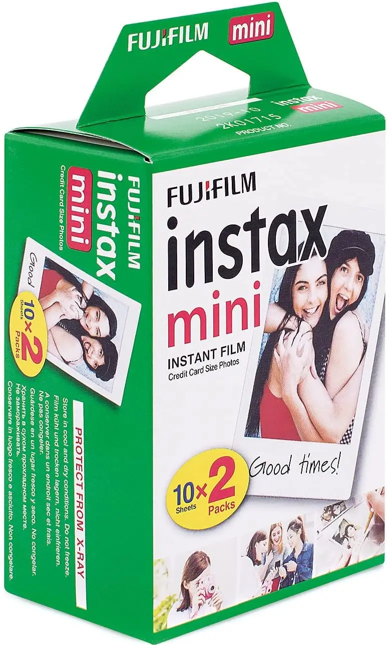 Pack 2 cartridges Fujifilm 10 photos Instax Mini