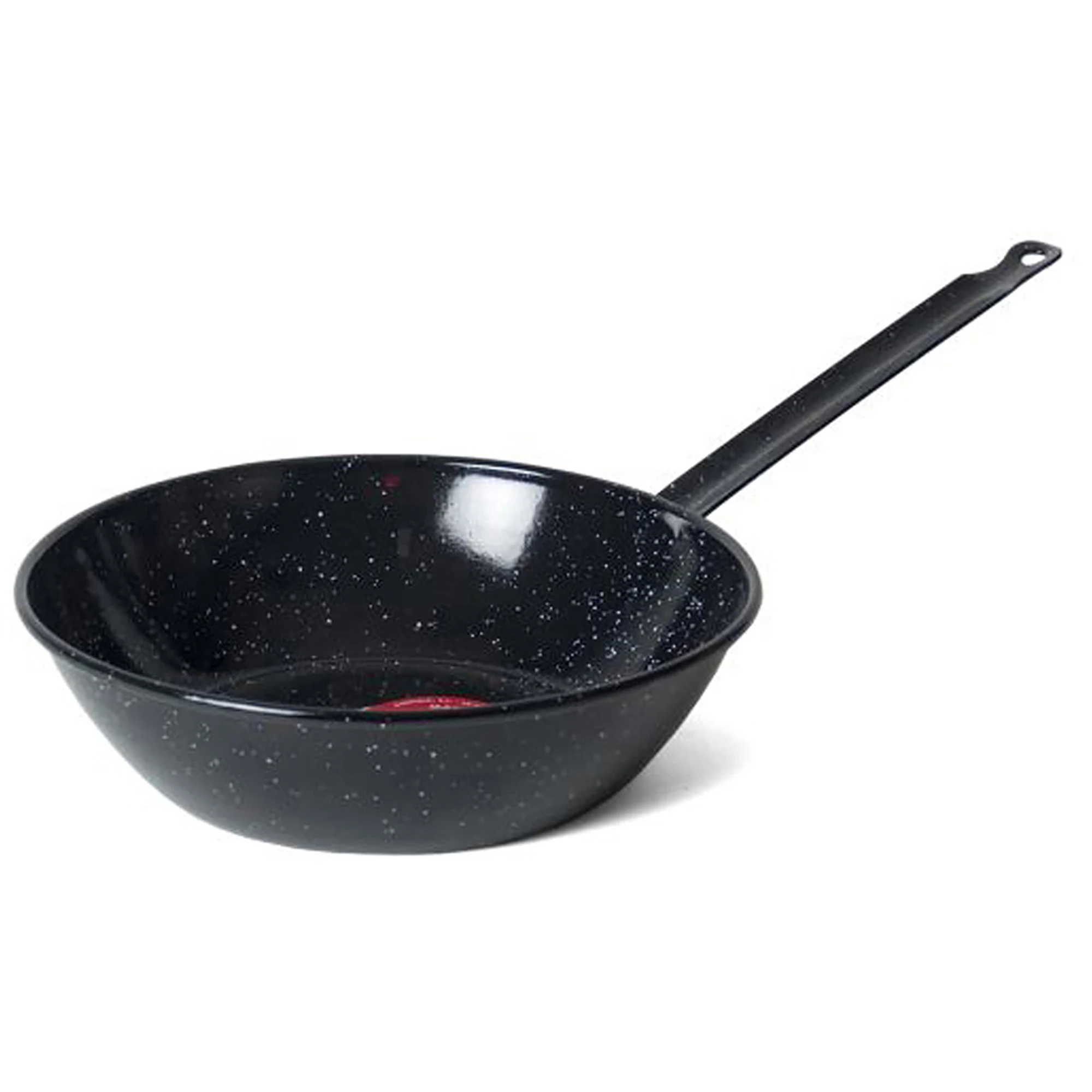 UD - Sartén Honda de Acero Esmaltado Vitrificado – Variedad de Tamaños | Compatible con Todo Tipo de Fuego . Sartenes cocina Profesional