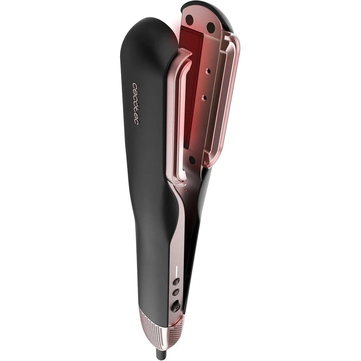 Cecotec RitualCare Air Lisse 2in1 Black hair dryer Air iron with 2 heads: brush and concentrator. Has 106000 rpm with a digital engine.