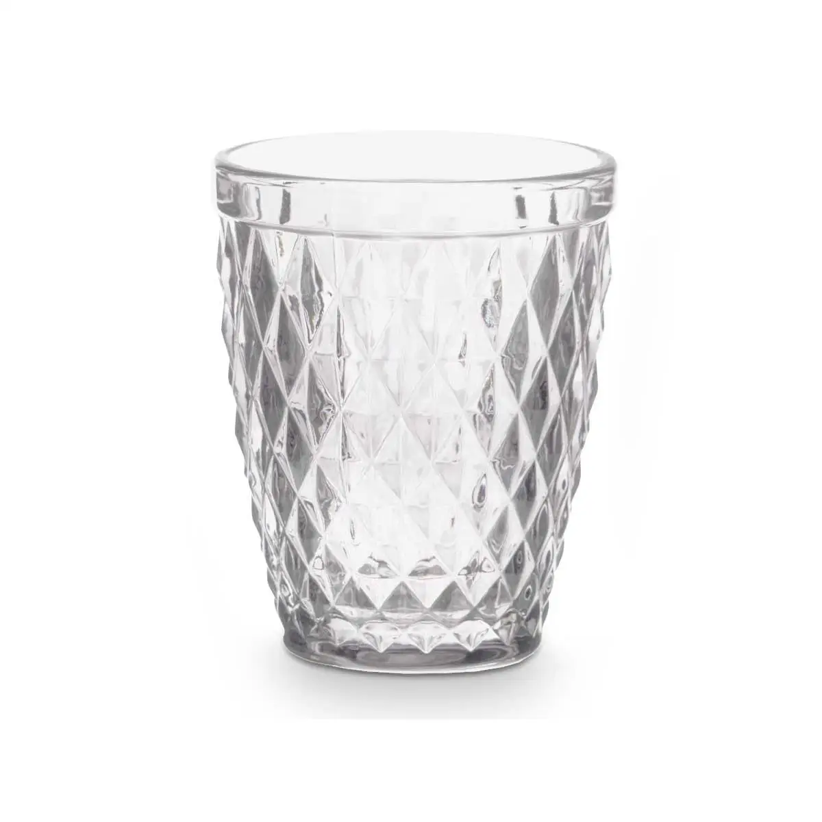 Arte Regal Set de 6 Vasos diamante transparente 250 ml