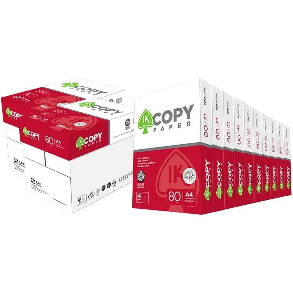 Com-Fort House - Folios Marca Copy Paper - Cajas de 10 Paquetes de 500 Hojas - DIN A4 y 80 Grs - Para Oficina y Hogar