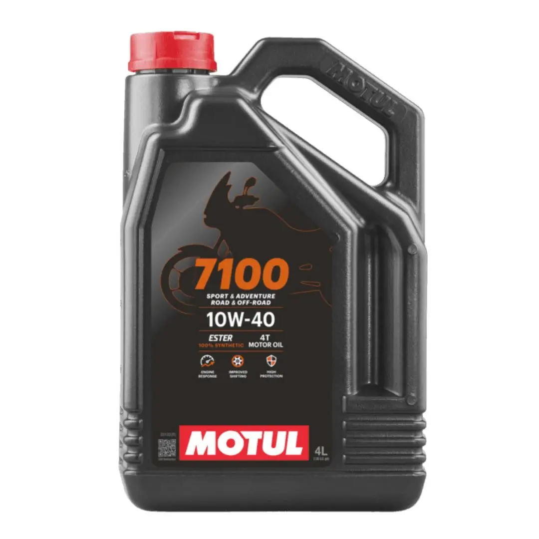 Motul oil 7100 10W40 4 litres, motul 104092 synthetic 100%