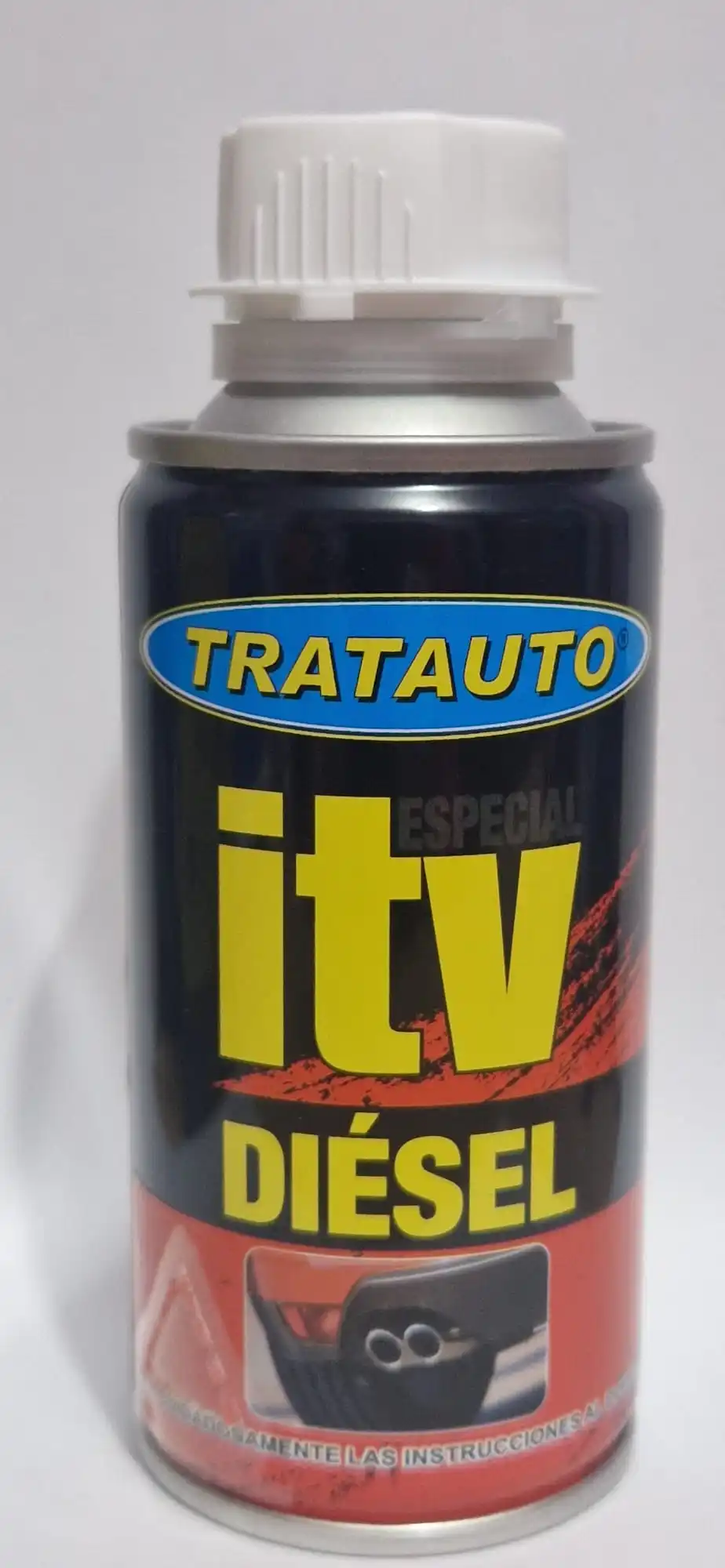 Tratauto ITV Diesel 150ml-restores a correct air/fuel mixture by decreasing the levels of HC, CO and NOx formulation suitable to guarantee the parameters adjusted to ITV regulations