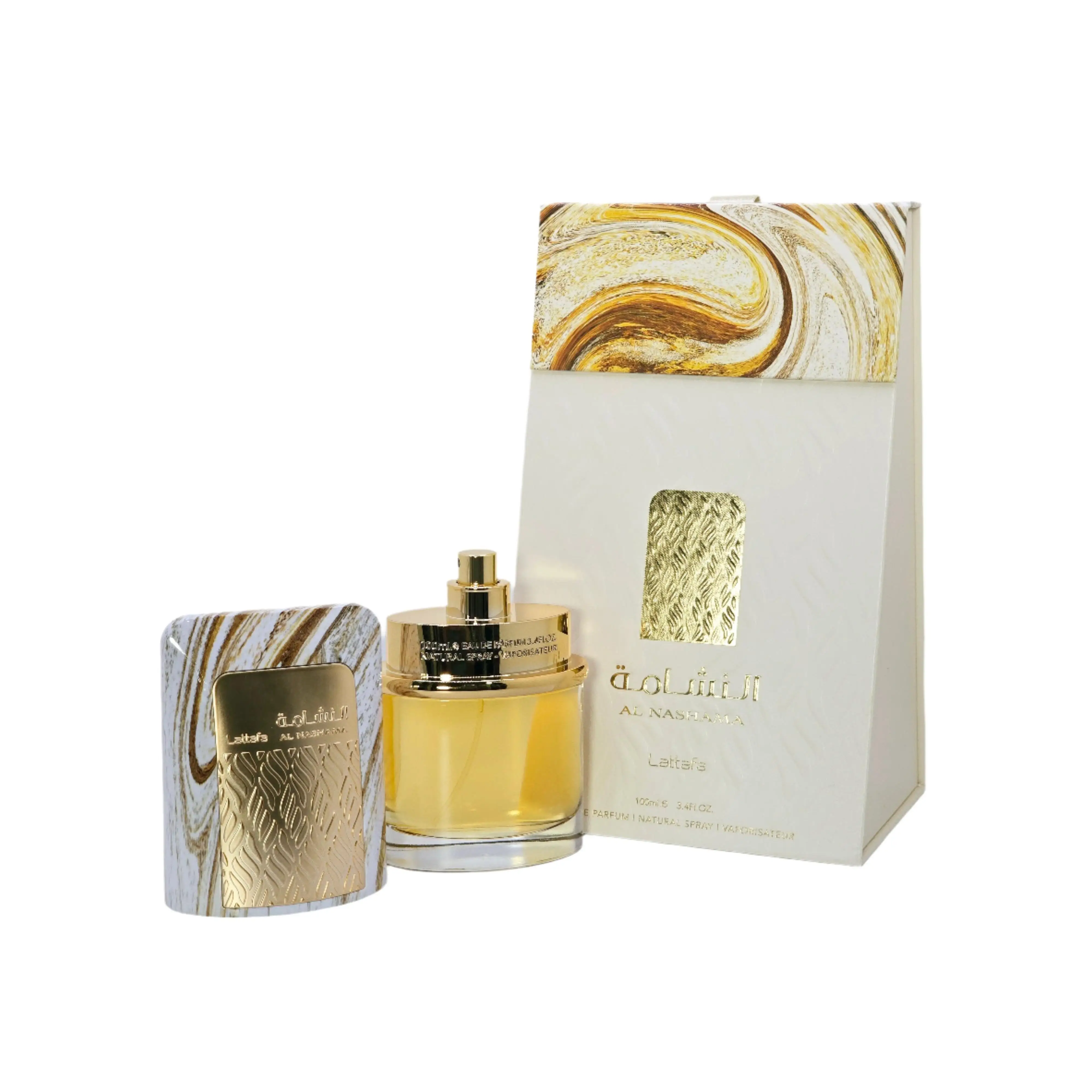 Al Nashama Eau de Parfum By Lattafa, una fragancia de autor que encarna la elegancia en 100 ml