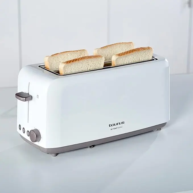 TAURUS toaster MYTOAST 1450 W White