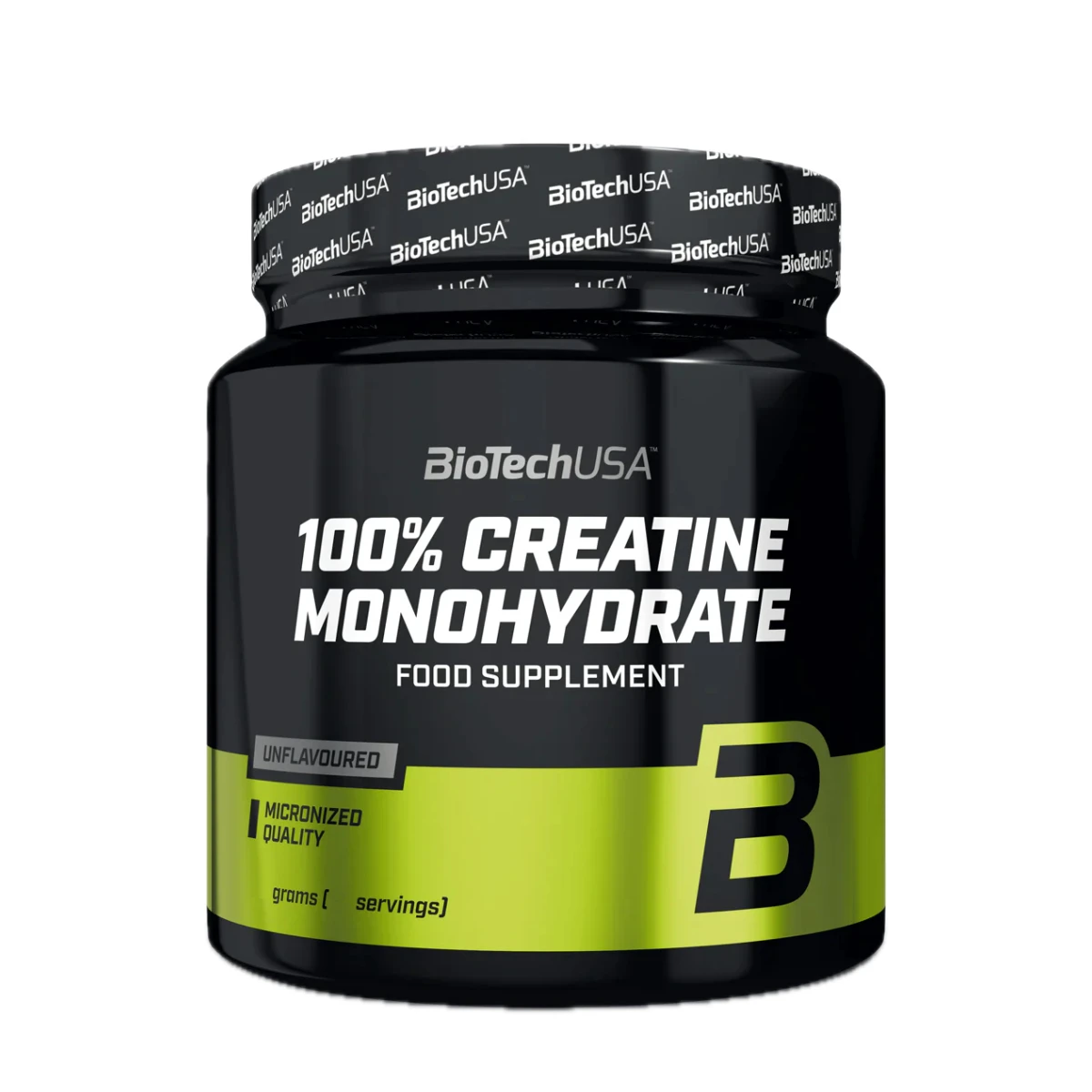 Biotech USA 100% Creatine Monohydrate - 500 gr Suplemento de Creatina para Rendimiento Deportivo y Aumento Muscular