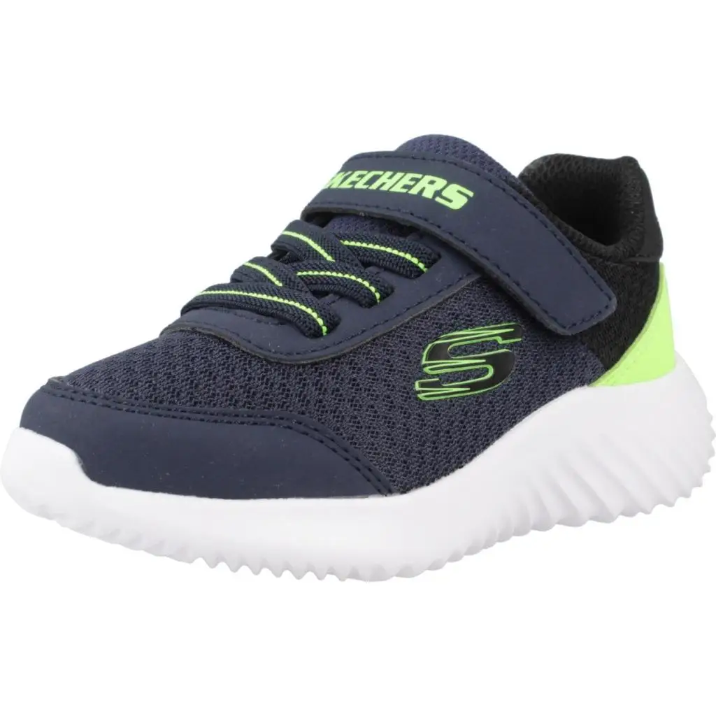 Skechers Bounder Boys' Casual Sneakers - Blue