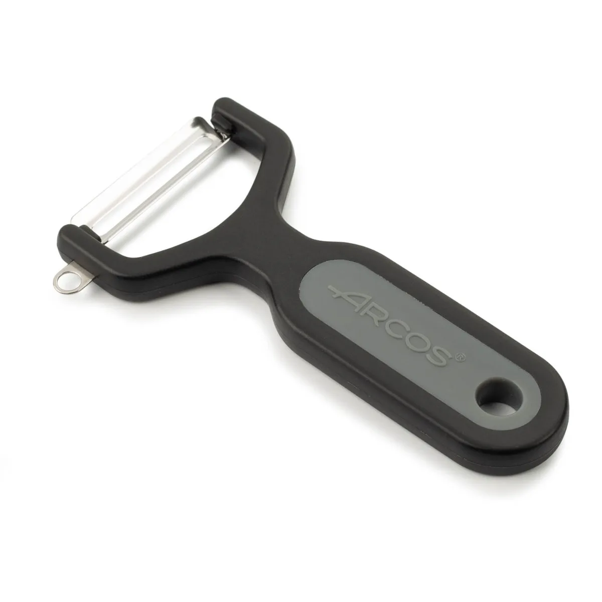 Pelador de Cocina ARCOS - Hoja de Acero Inoxidable | Mango Ergonómico | Herramienta Versátil para Pelar Frutas y Verduras