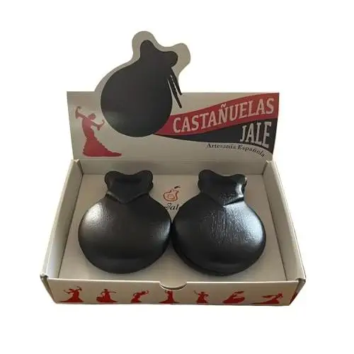 Jale Castañuelas flamencas de madera hechas a mano en España