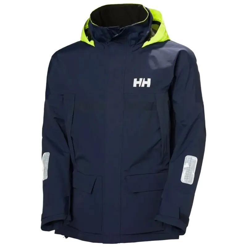Chaqueta Azul Helly Hansen Pier 4.0 Navy Impermeable y Transpirable