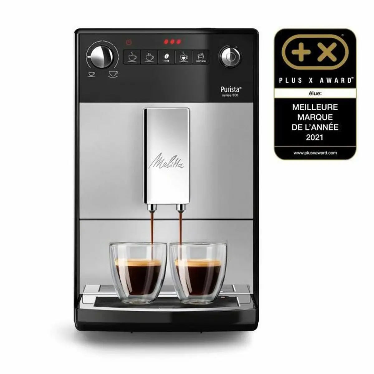 1450 W 15 bar 1 L silver F230-101 Melitta Super automatic coffee maker