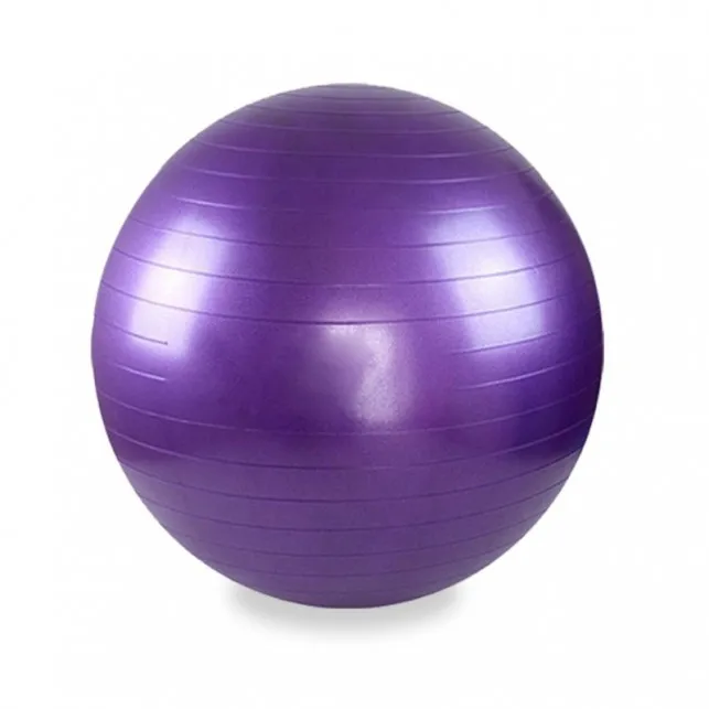 Pelota de Yoga Fitness Antideslizante – Balón de Gimnasia con Bomba de Inflado Incluida, Resistente y Duradera, Ideal Pilates, Ejercicio, Rehabilitación y Equilibrio – Disponible 55 cm y Mini 25 cm