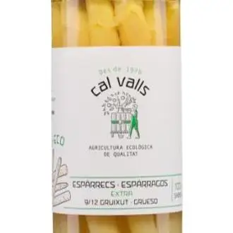 Thick white asparagus 250G canned lime VALLS 8427406061312