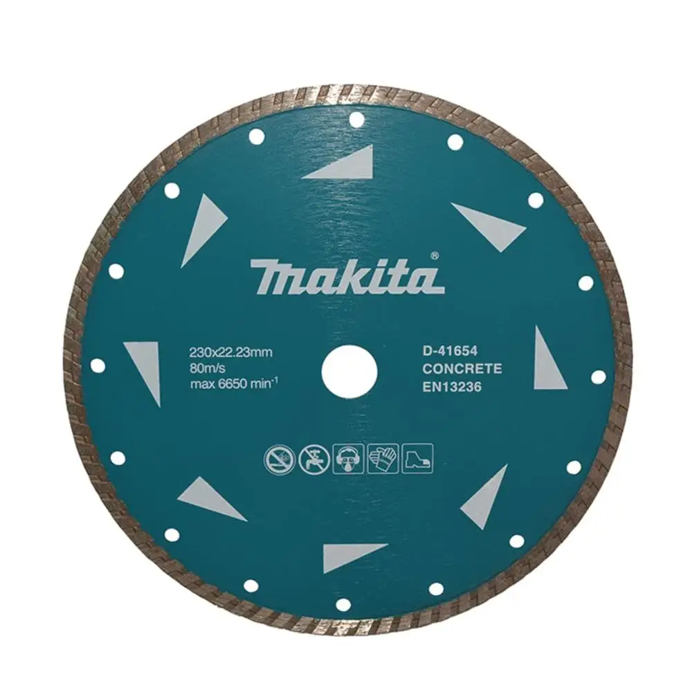 Disco diamantado de corona continua, seco, 230 x 22,23 mm, Makita D-41654