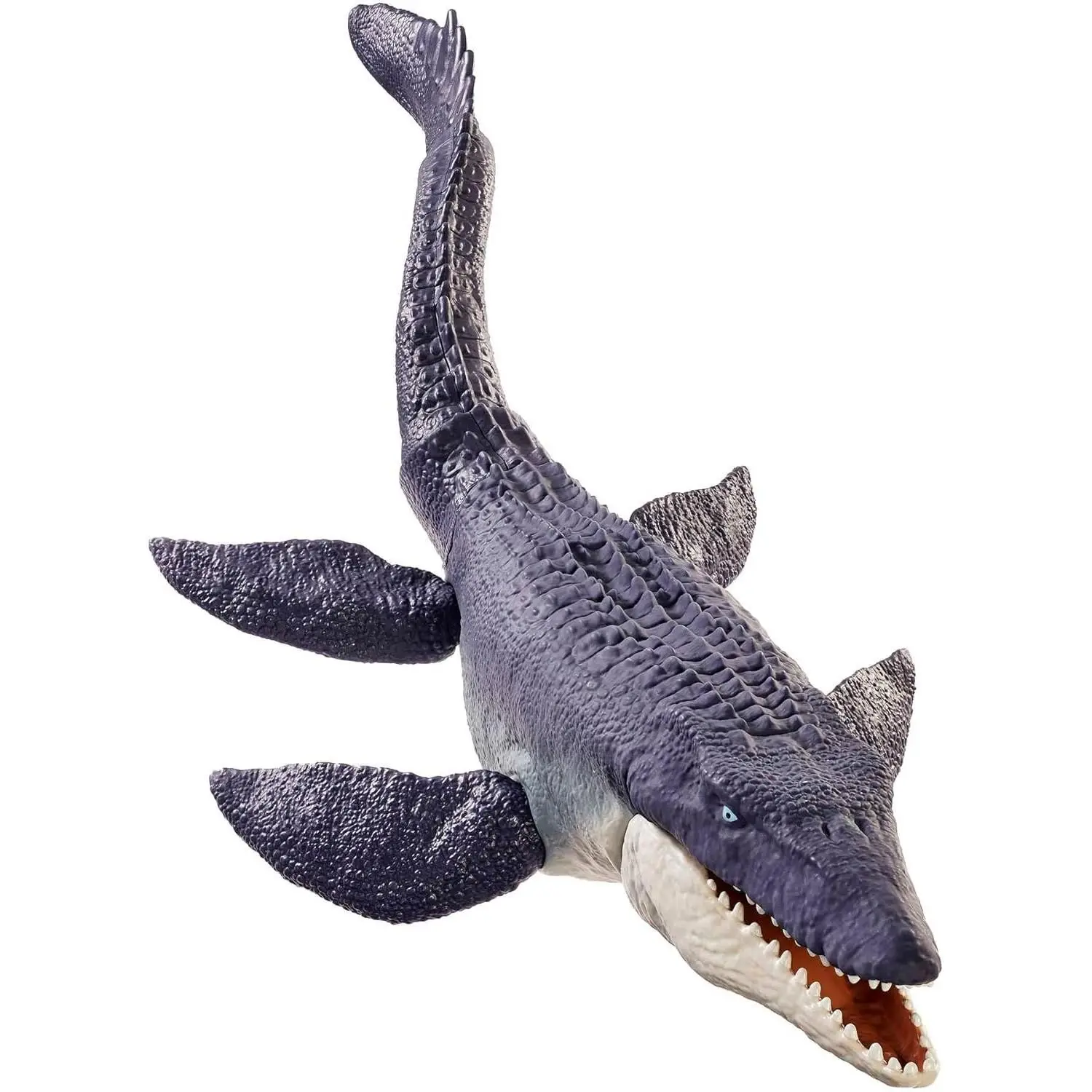 Jurassic World Mosasaurus Ocean Defender Articulated Dinosaur Made With Recycled Plastic Toy + 4 Years 27 cm x 72 cm Mattel HNJ57