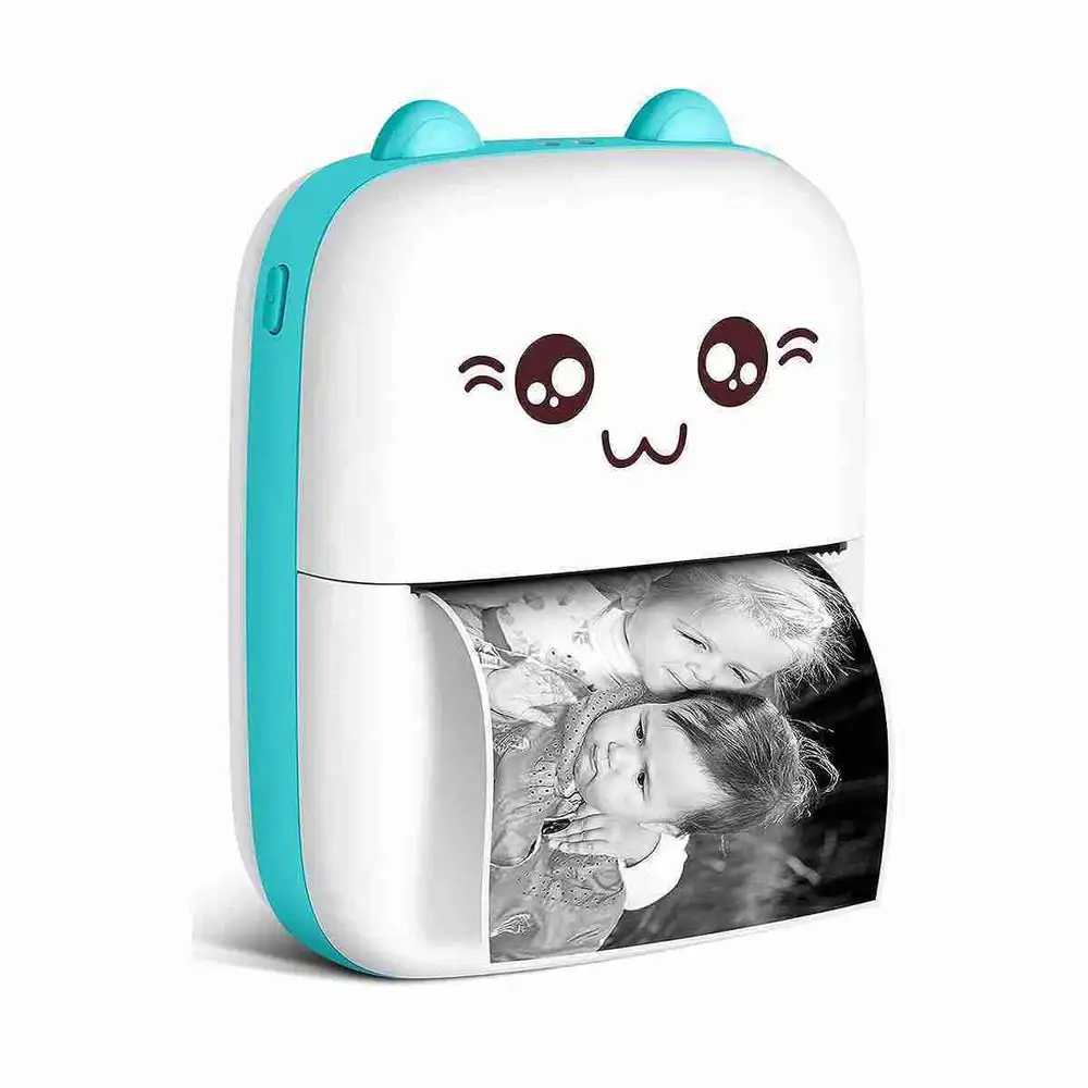 Almalux mini portable printer ®   For inkless mobile phone - thermal - bluetooth on receipt paper