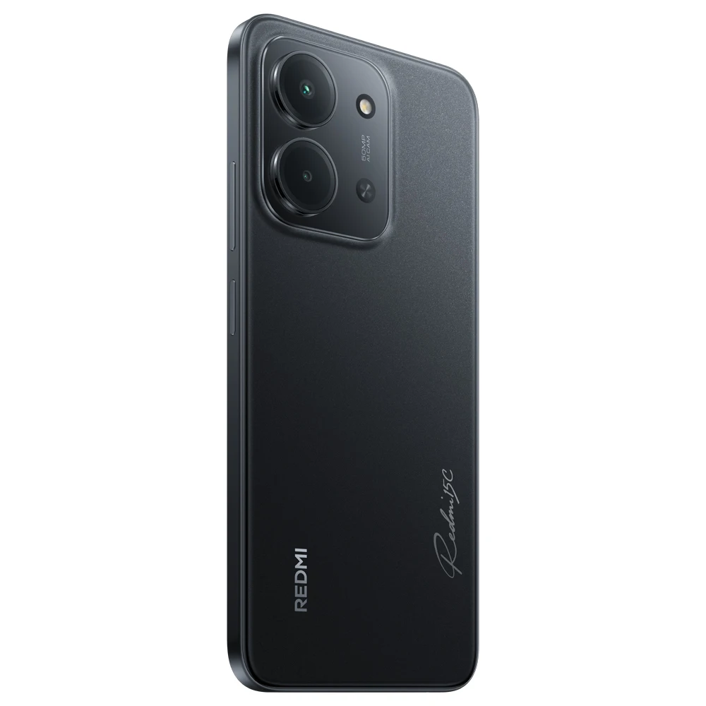 Xiaomi Redmi 15C smartphone with 6.9" HD+ display, MediaTek Helio G81-Ultra processor, dual 50MP AI camera, 6000 mAh battery, and 33W fast charging, featuring Xiaomi HyperOS for a seamless experience.