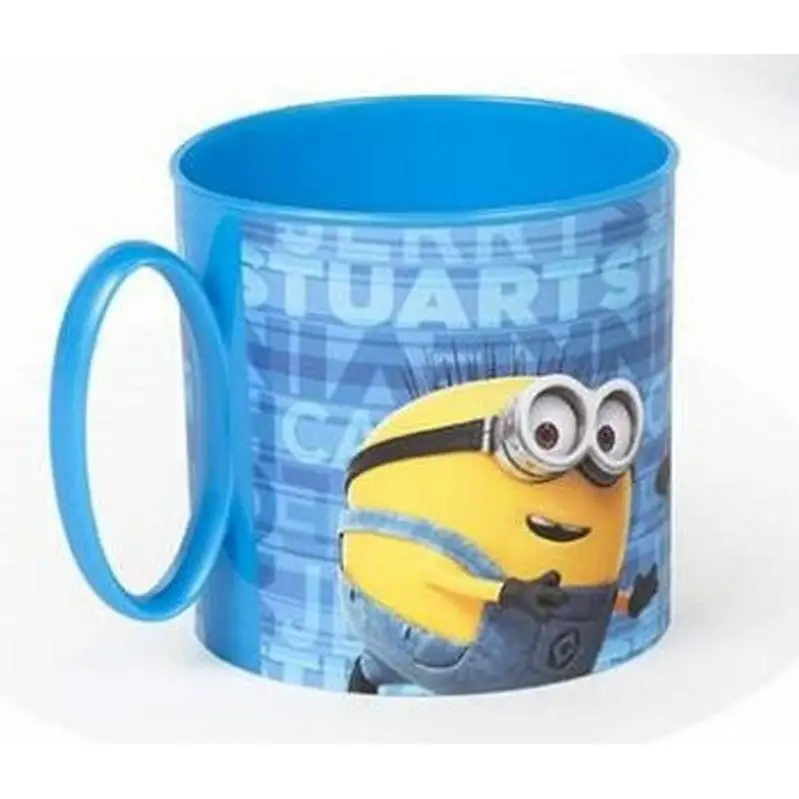 Bolsos Hf Taza Plástico Minions 260 Ml - Divertido Diseño - Resistente Plástico
