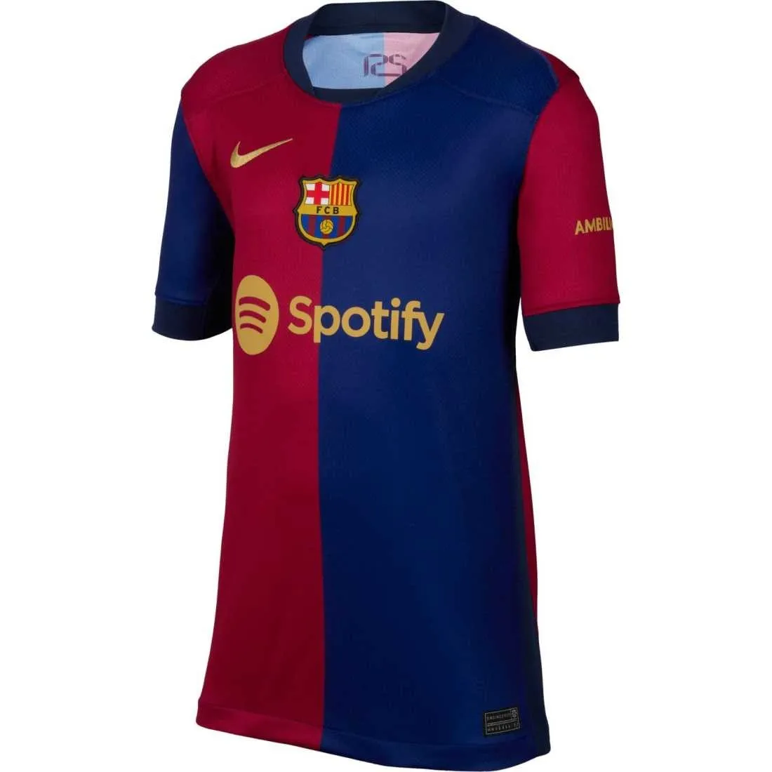 Nike 1st kit FCB soccer Dri-Fit Training official Junior Blue/Grana nifn9153_456 //