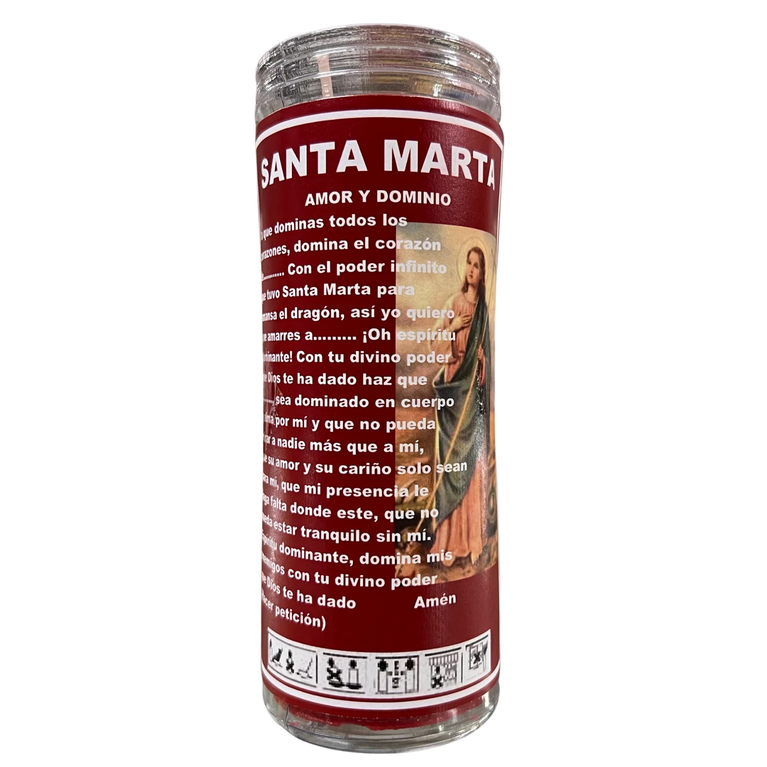 VELÓN PARA PETICIÓN DE SANTA MARTA: DOMINADORA - Domina Tu Destino