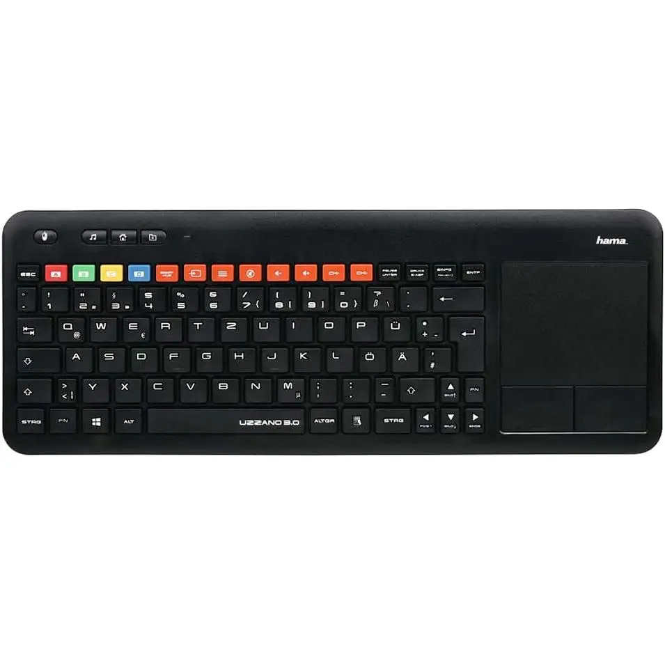 Hama Teclado Inalambrico Smart TV Uzzano 3.0" para Smart TV de Samsung,Teclado Español