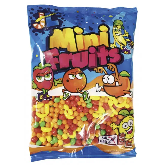 JL MINI FRUITS-compressed caramel fruit flavor-2KG bag