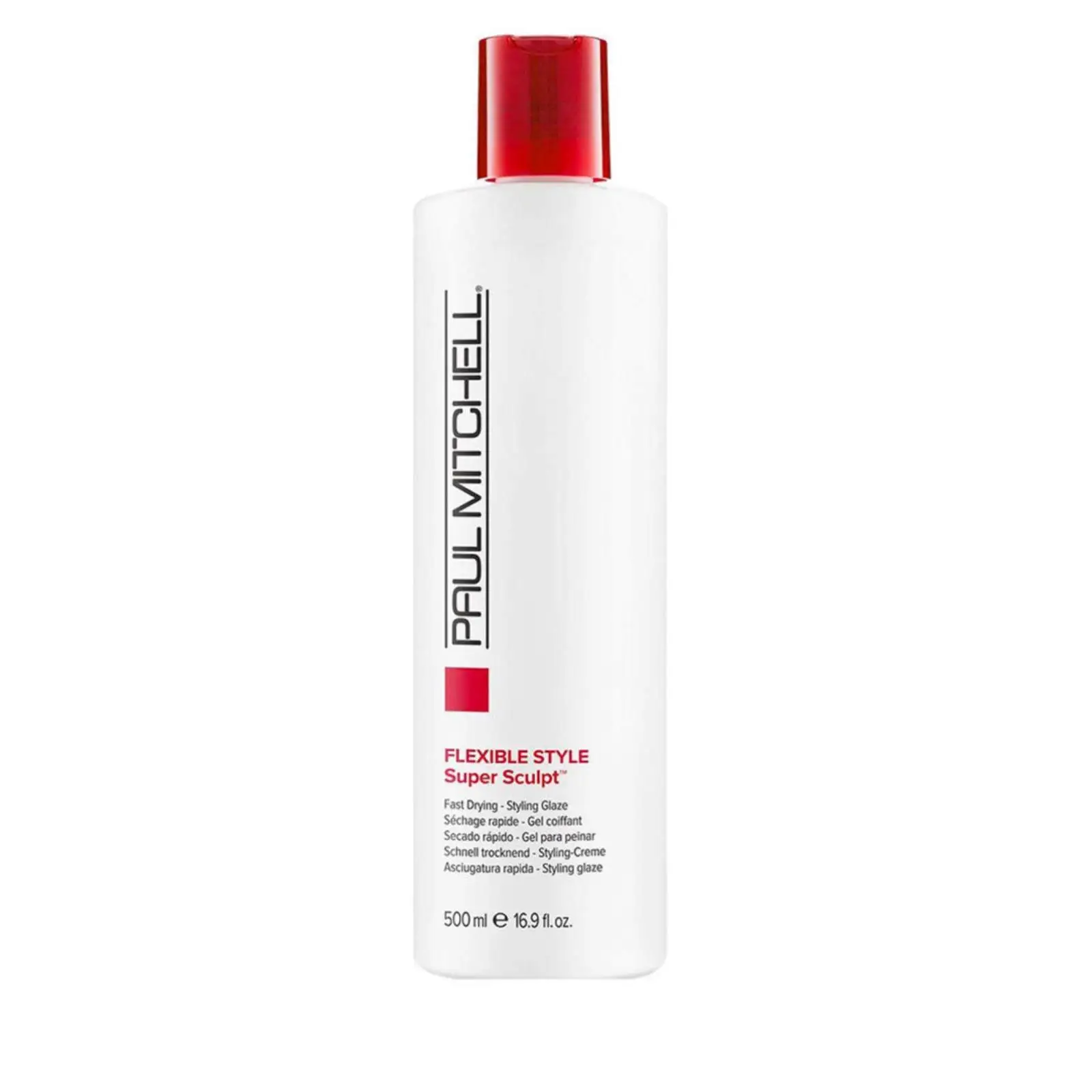 Paul Mitchell Flexible Style Súper Scuplt - Gel para Peinar - Crema de Peinado de Secado Rápido - Añade Cuerpo y Maximiza el Brillo - Sin Parabenos - Vegano - Control Flexible y Duradero - Secado