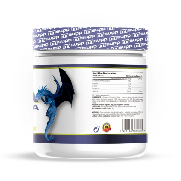 Bcaa + l-glutamine kyowa ®   - 500g mm supplements