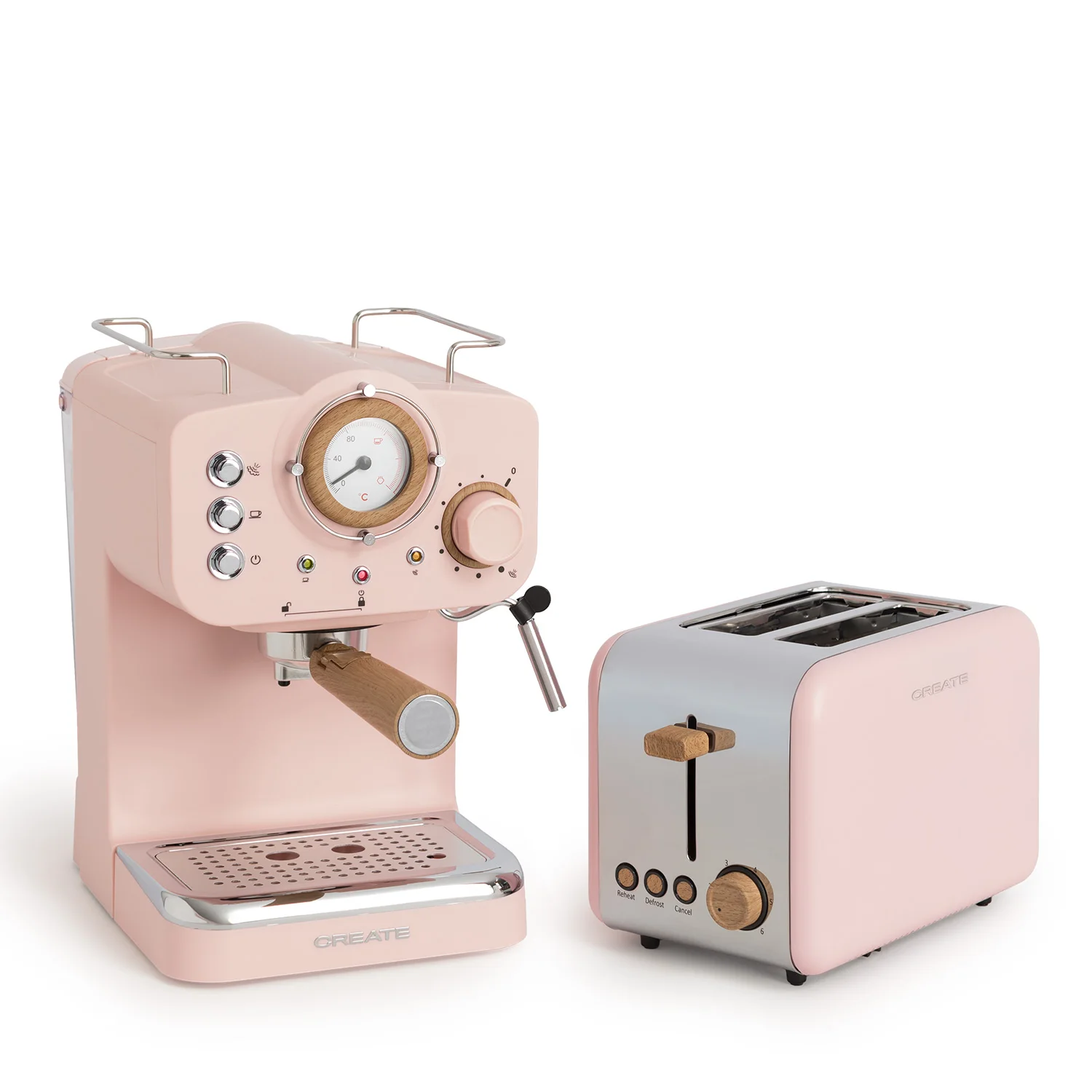 Create - pack toast retro toaster s+ thera retro express coffee maker matte finish
