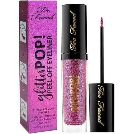 Too Faced Glitter Pop Peel Off Eyeliner - Kitty Glitter 6,5g