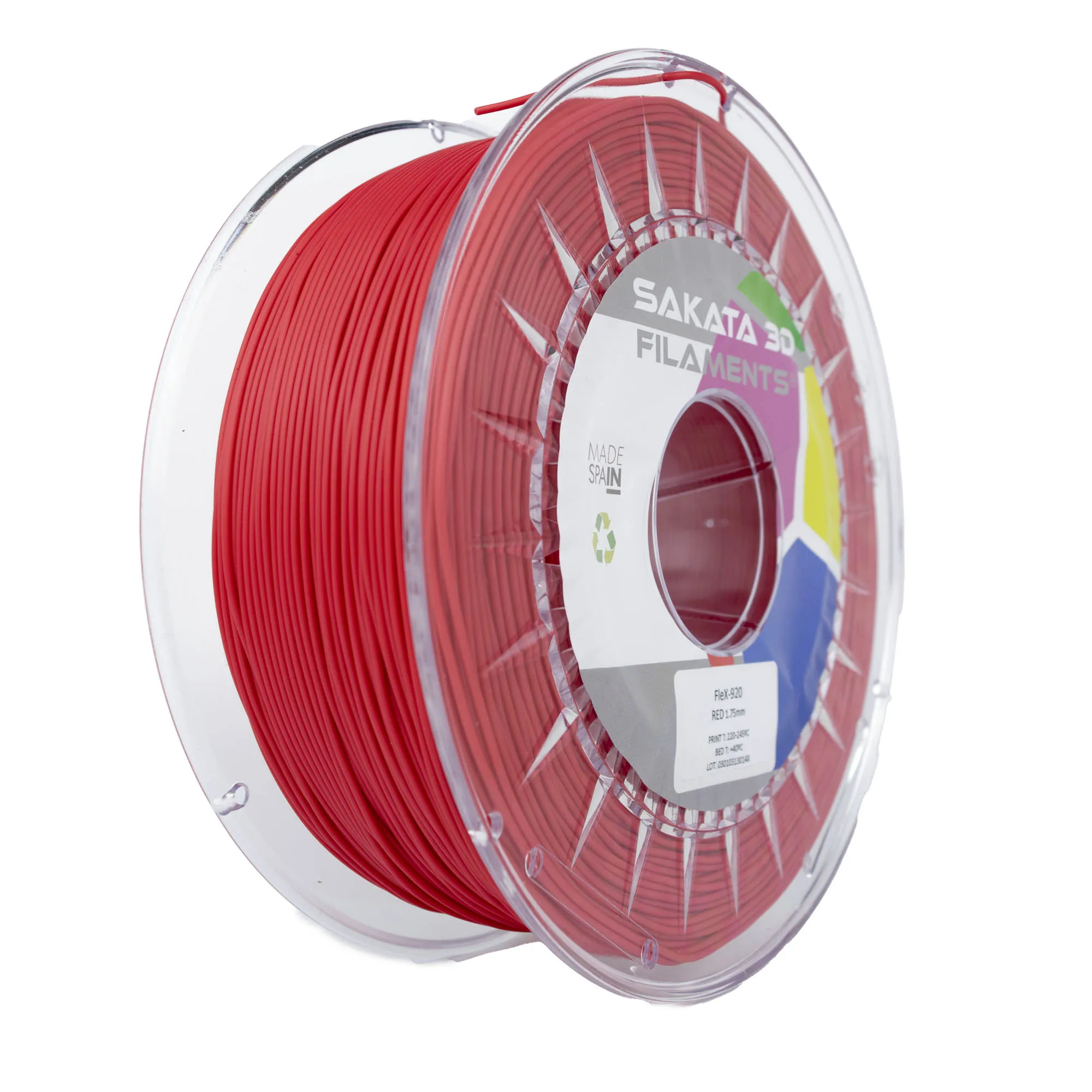 PLA FLEX-920 1KG 1,75mm Flexible Filament big strength brand SAKATA 3D FILAMENTS factory direct filament 3D filament PLA for 3D printer